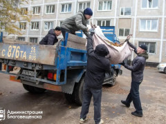 субботник город берегу