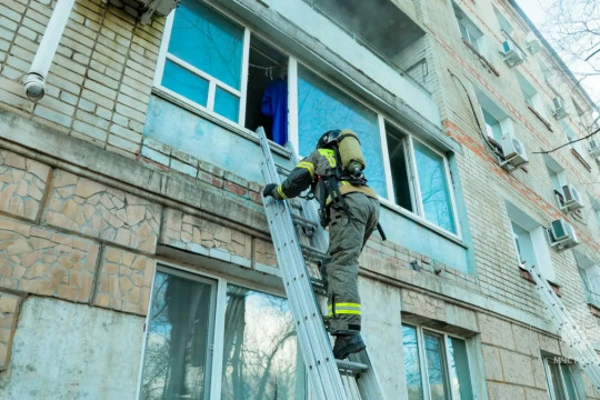 бытовой пожар благовещенск улица нагорная