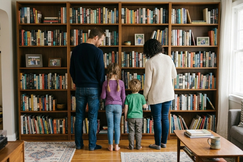 книги чтение семья родители дети