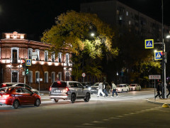 благовещенск улица ленина автомобили пешеходы пешеходный переход