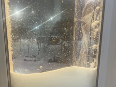 первый снег