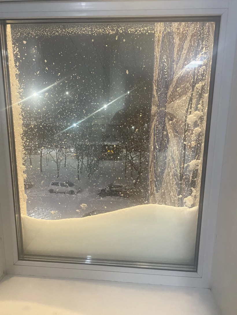 первый снег