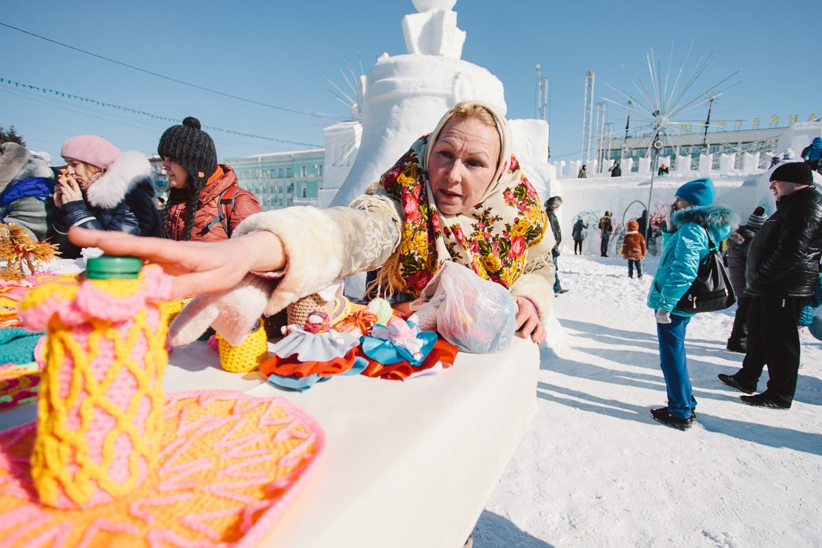 Амурчане попрощались с зимой