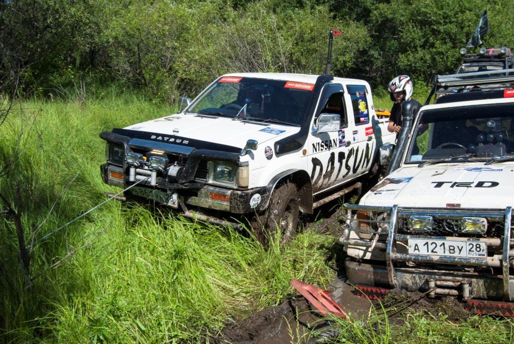 Амурские внедорожники покорили Петропавловские болота. Фоторепортаж