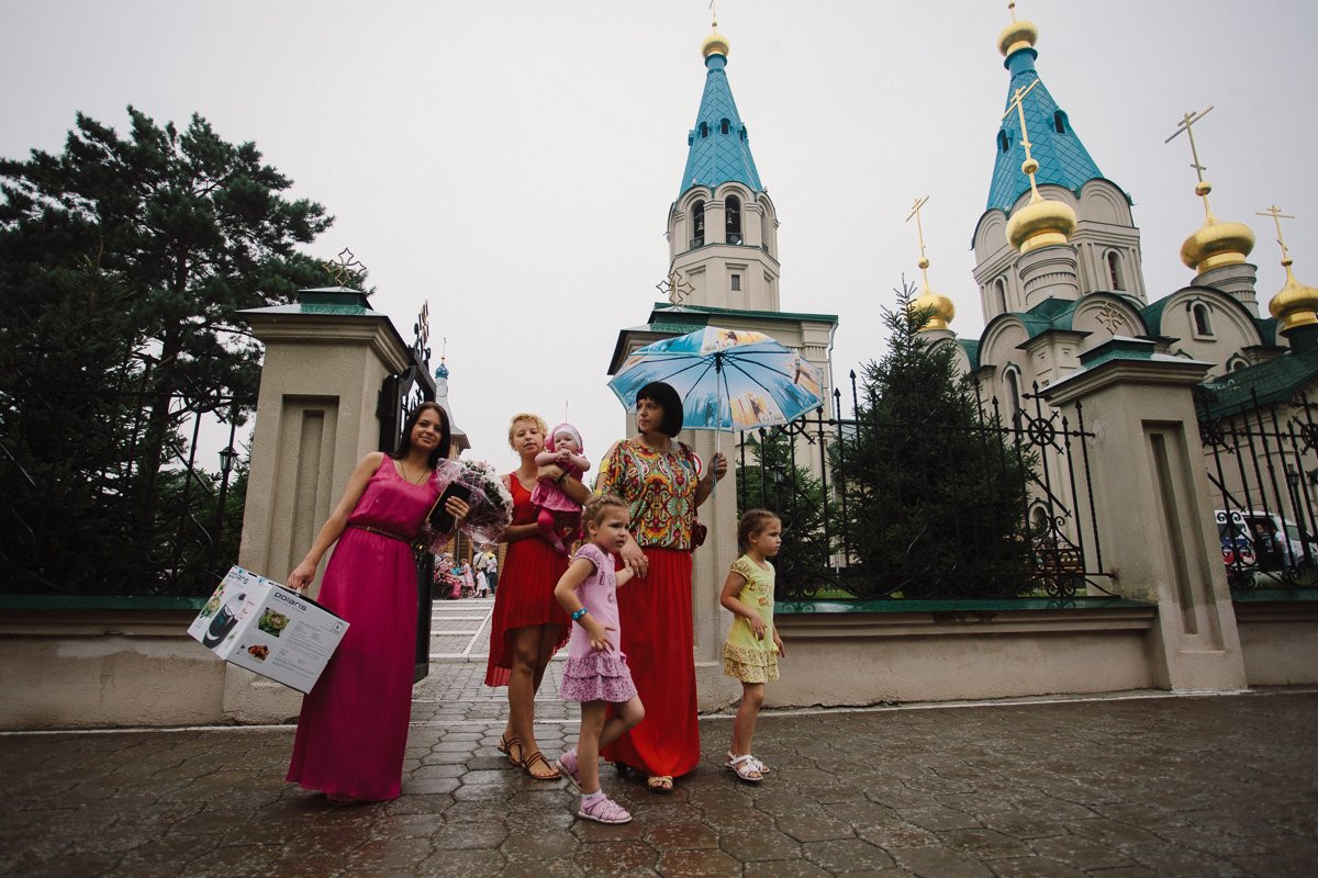 Православные байкеры поддержали многодетные семьи. Фоторепортаж