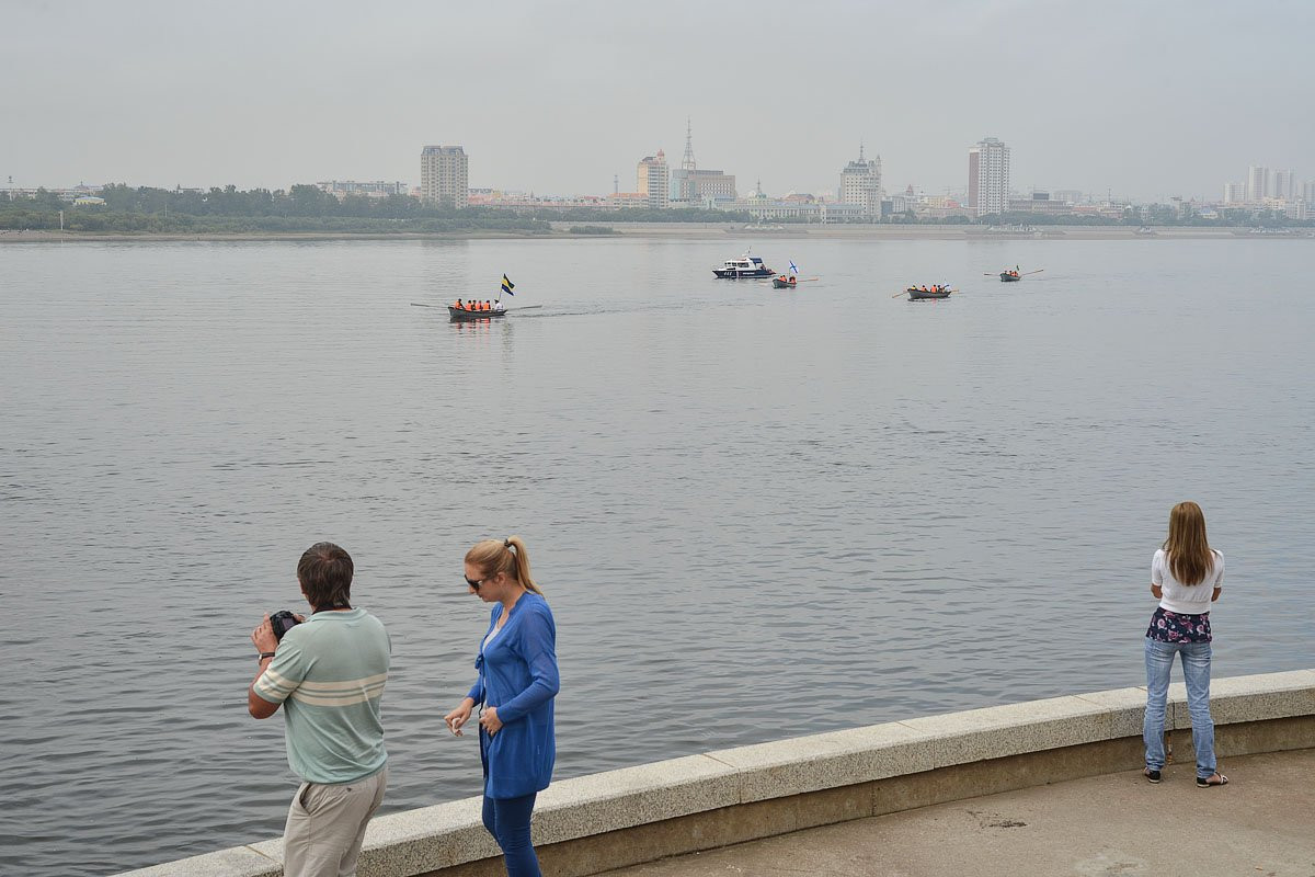 Юные амурчане проплыли по пути Муравьева-Амурского. Фоторепортаж со встречи сплава