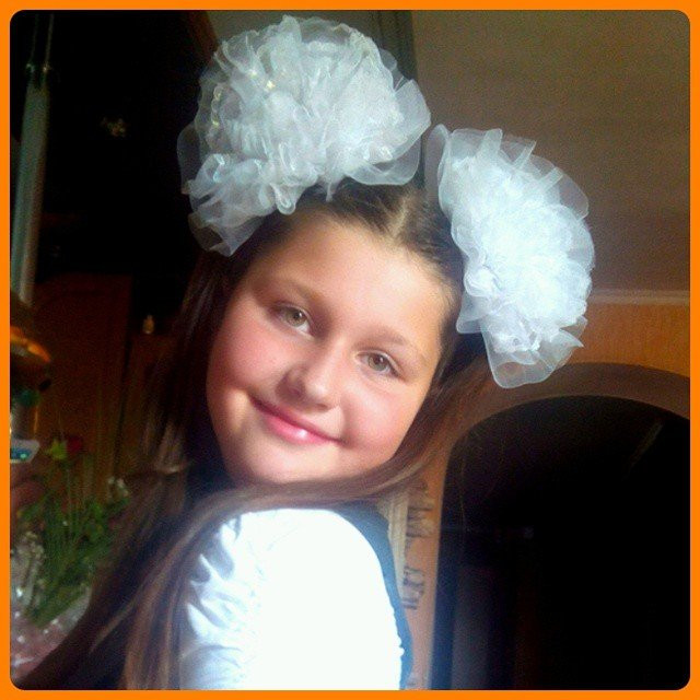 Школьная линейка под знаком хэштега