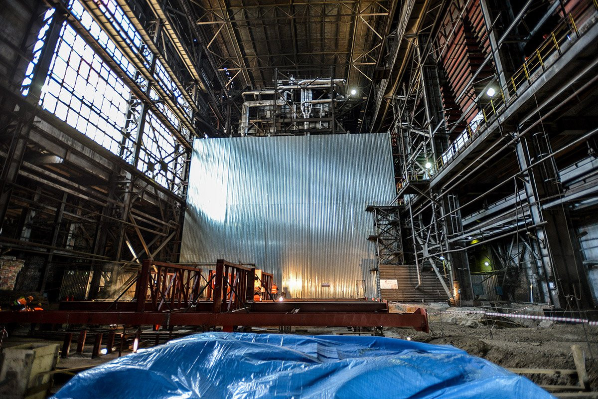 Бетонные работы на расширении Благовещенской ТЭЦ планируют завершить до холодов. Фоторепортаж