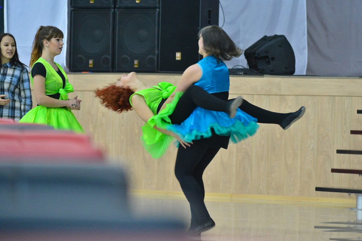 В Татьянин день благовещенские студенты устроили битву. Фоторепортаж