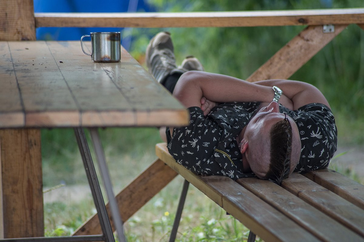 Байкерский фестиваль и мойка мотоциклов собрали сотни зрителей