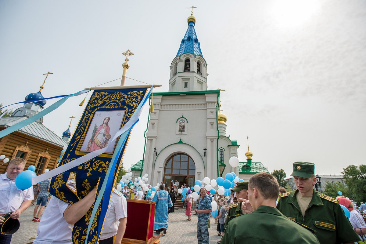 Крестный ход в память военных событий 1900 года прошел в Благовещенске (видео)