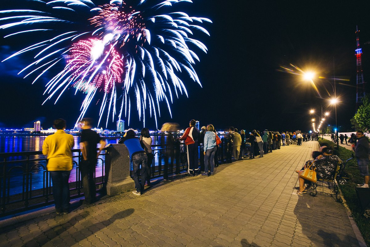Победный международный фейерверк прогремел над Амуром (фото)