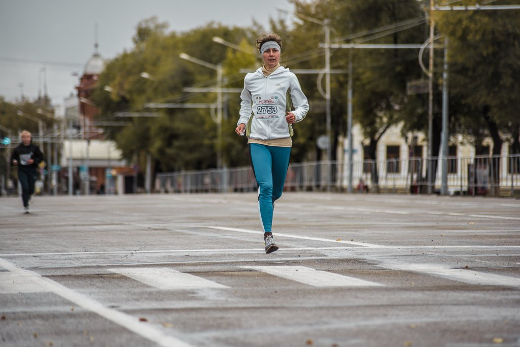 Несмотря на непогоду Благовещенск пробежался со всей Россией