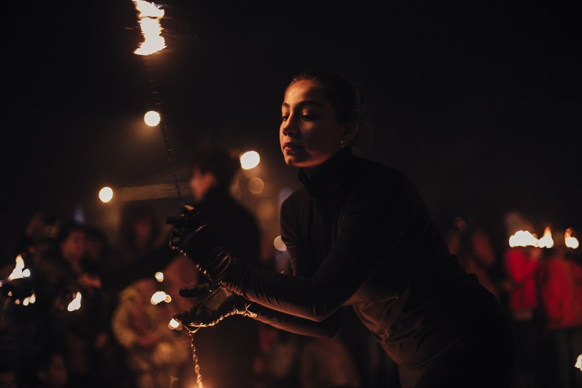 Световое шоу и мастер-класс по изготовлению кольчуги: в областном музее прошла «Ночь искусств»