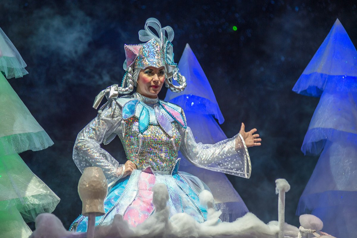 Амурский театр драмы принял детей-сирот и инвалидов на губернаторской елке