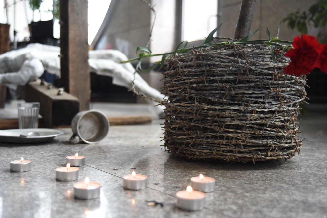 В ОКЦ открылась выставка фотохудожника Олега Семенца «Переступить черту»